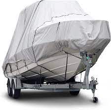 Budge B 621 X4 600 Denier Hard T Top Boat Cover Gray 16 18 Long Beam Width Up To 106 Waterproof Uv Resistant Gray In 2021 Boat Covers Boat Accessories Best Boats