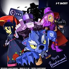 It's a whole new brawl game! Happy Brawl O Ween Brawl Stars Star Art