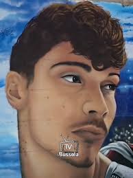 Murale in ricordo di Santo Romano a Casoria