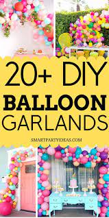 20 Gorgeous Dollar Store Diy Balloon Garland Ideas Smart Party Ideas Party Balloons Balloon Garland Diy Balloon Decorations Party