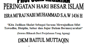 Contoh proposal bantuan dana kegiatan ~ proposal merupakan suatu bentuk surat permohonan rencana kegiatan untuk mendapatkan sesuatu yang ditulis dalam bentuk rancangan kerja yang akan. Proposal Isra Mi Raj Nabi Muhammad 1436 H Fantastic Blue