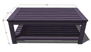 Check out the free plans below. Build An Outdoor Coffee Table Hamptons Outdoor Table Collection Ana White