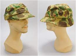 1960s Vintage Camo Cap Carl Spackler Hat Caddyshack Hat Vintage Hunting Cap Camo Bucket Hat Duck Hunter Camo Jones Brand 7 1 8 1960s Vintage Mens Hats Vintage Hats Vintage