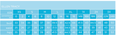 Sizechart