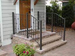 Anchor Iron Company Exterior Stairs Exterior Stair Railing Step Railing