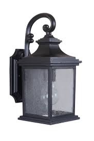 Craftmade Gentry 14 Outdoor Wall Light In Midnight