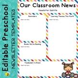 Maybe you would like to learn more about one of these? Preschool Newsletter Template Worksheets Teaching Resources Tpt