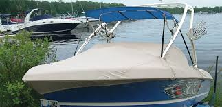 Bimini top for wake tower. Tower Bimini Tops Taylor Made