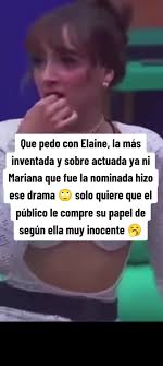 Drama y actuación de Elaine Haro en LCDLF 2025