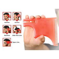 Maybe you would like to learn more about one of these? 1xmen Barber Hairline Template Stencil Guide Hair Beard Comb Lineup Haircut Tool Wish