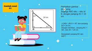 Video ini menjelaskan tentang sudut istimewa pada pythagoras 45° : Perbandingan Sisi Segitiga Siku Siku Istimewa Phytagoras Youtube