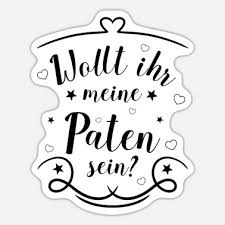 Wenn eltern sich für paten entscheiden, sollten sie vorher gründlich überlegen, welche rolle der pate im leben des kindes spielen soll. Wollt Ihr Meine Paten Sein Patenfrage Schwarz Baby T Shirt Spreadshirt
