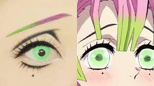 Kanroji Mitsuri 甘露寺蜜璃 | Tutorial: Anime Eye Makeup 298 - Bilibili