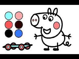 George Wutz Neues Auto Zeichnen Fur Kinder Peppa Wutz Zeichnen Und Malen Youtube Kinder Zeichnen Auto Zeichnen Kinder Autos