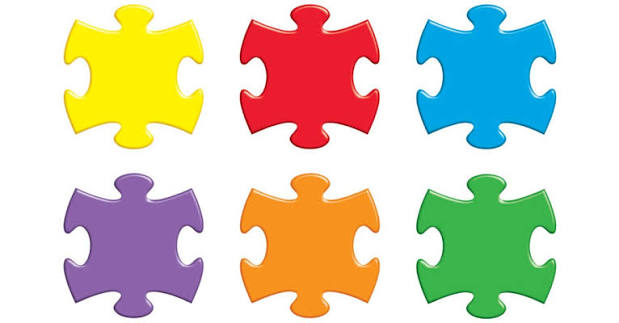 Puzzle Pieces Classic Accents Variety Pack, 36 ct - T-10906 | Trend  Enterprises Inc. | Accents