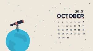 Free October 2018 Calendar Wallpapers Calendar Wallpaper Desktop Wallpaper Calendar Desktop Wallpaper
