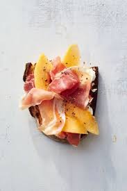 Prosciutto Melon Toast Toast Recipes Prosciutto Melon Recipes