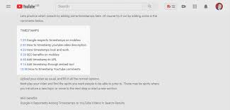 This doesn't seem to be a valid youtube url. How To Add Timestamps To Youtube Video Make Time Stamp Link Guide