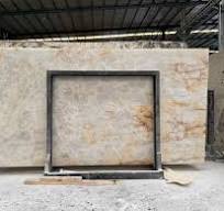 Brazilian White Crystal Quartzite Slabs - ESTA STONE