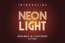 Download free modern fonts at urbanfonts.com our site carries over 30,000 pc fonts and mac fonts. Neon Light From Fontbundles Net Free Ad Light Font Neon Lighting Free Fonts Download
