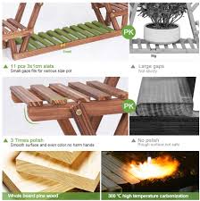 Shop wayfair for a zillion things home across all styles. Buy Coogou Wood Plant Stand Indoor 6 Tier Flower Pot Holder Shelf Corner Plant Display Shelving Rack Organizer Shelves For Balcony Garden Patio Living Room Triangular A Frame Cute Small Upgrade Online In Vietnam B07n19pk6q