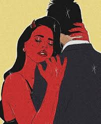 Pin By Moda E Tendencia On Lana Art Satanic Art Pop Art Girl