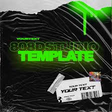 Easy Template Psd Tape Hologram Stickers Plastic Overlay Dust Texture Brushes Fonts Texture Graphic Design Photoshop Design Cover Art Design