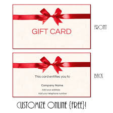 Maybe you would like to learn more about one of these? Gift Card Template 101 Gift Certificate Templates Printable Gift Cards Gift Card Template Free Printable Gifts