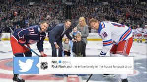You think about him as a family man, too. Rick Nash Got The Whole Family Involved For A Special Puck Drop In Columbus Article Bardown