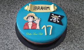 Débuter avec la pâte à sucre, couleurs, accessoires, préparer son gâteau, idées. Gateau Theme One Piece Delices By Ibtissam