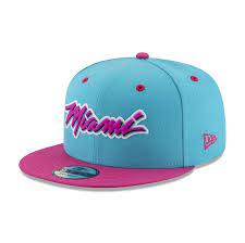 New Era Miami Heat Vice Nights Miami Logo Snapback Miami Heat Store Miami Logo Miami Heat Vice New Era