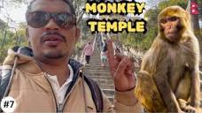 Exploring Famous Monkey Temple in Nepal! 🐒 | Swayambhunath, the ...