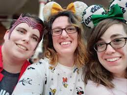 Meeting influencers at Disney Star Wars Night