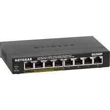 So when netgear recently told me that it was updating its gs108 8 port gigabit switch to support jumbo frames, i asked them to send one over so that i could check it out. Netgear Gs308p 8 Port Gigabit Poe Compliant Gs308p 100nas B H