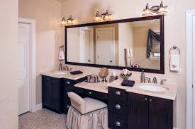 modern makeup vanity, bathroom makeup