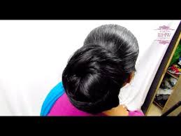 Find & download free graphic resources for hair. How To Indian Style Knot Bun Indian Hair Bun Hair Bun Indian Hairstyles Knot Bun Youtube