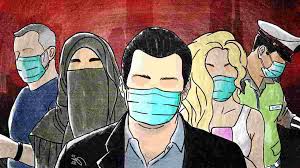 Gambar animasi orang pakai masker keren. Gambar Kartun Couple Anime Pakai Masker Keren Novocom Top