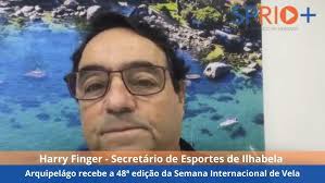 Harry Finger, secretário de Esportes de Ilhabela