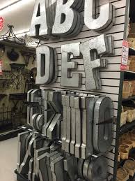 Block embroidered iron on letters 1 hobby lobby. Hobby Lobby Galvanized Letters Photo Galvanized Decor Hobby Lobby Decor Galvanized Letters