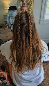 A Powerful Through The Night Backpacking And Backpacking Visit To An Online Desired Destination By Way Of Lakes Estuari Braided Prom Hair Hairstyle Hair Looks