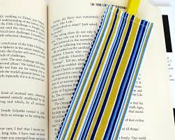 Fabric Bookmark Stripe Bookmark Bookmarks For Men Book Etsy How To Make Bookmarks Book Markers Felt Bookmark