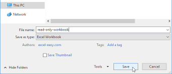 I am running excel on winows10 and yesterday all my excel files started to show as 'read only', and i had a 'sharing violation' message when i tried to save files under new names. Read Only Workbook In Excel Easy Excel Tutorial