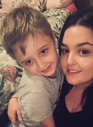Richelle Patterson and son Bailey forced to live in hotel due to Hunter  housing crisis