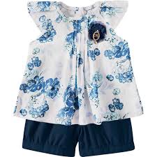 Calça Jeans Para Bebe De 0 A 3 Meses Feminina Conjunto Infantil Para Menina De Verao Floral Marinho Milon 764 Kids Roupa Bebe E Infantil Vestidos Infantis Moda Infantil Roupas Infatil