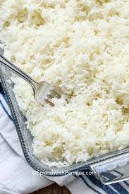 easy oven baked rice 3 ings