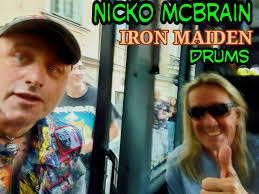 Nicko McBrain's 'The Future Past' Tour Kit by British Drum Co.