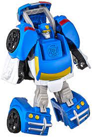 Amazon.com: Transformers Playskool Heroes Rescue Bots Academy Classic  Heroes Team Chase The Police-Bot Converting Toy, 4.5-Inch Action Figure,  Kids Ages 3 and Up : Toys & Games