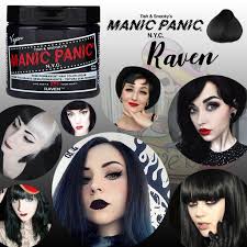 And it also has to do with the black pigment, which is practically invincible unless you bleach your hair. Raven Manic Panic Semi Permanent Black Hair Dye Ilovetodye Shopee Philippines