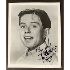 Jerry Mathers Signed Photo 8x10 Autograph Leave It To Beaver Actor Auto  Insc TPG