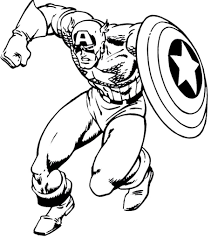 Captain america is a fictional superhero appearing in american comic books published by marvel comics. Free Captain America Coloring Pages With To Print Archives Captain America Coloring Spiderman Dibujo Para Colorear Arte De Comics